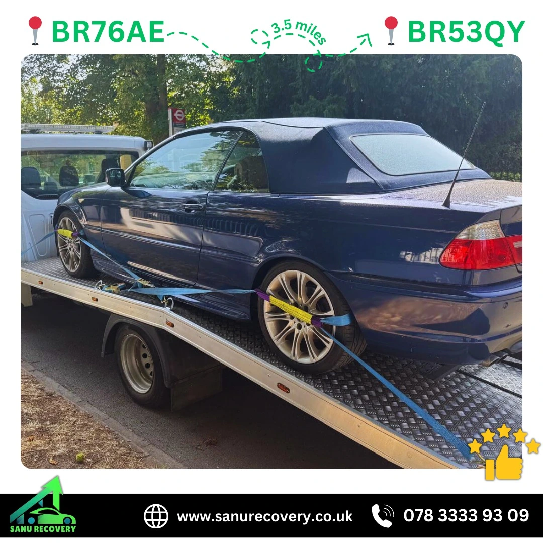Emergency roadside assistance in Beckenham - Professional mobile mechanic services by Sanu Recovery
